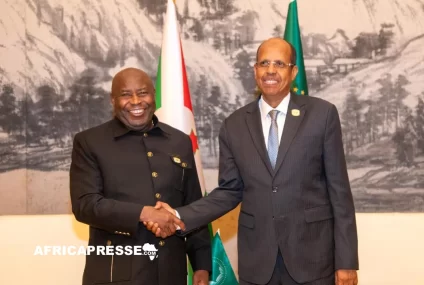 Union africaine : Évariste Ndayishimiye et Mahamoud Ali resserrent leur coordination autour des priorités du continent