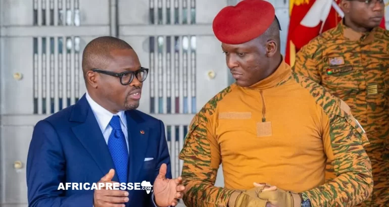 Burkina-Bénin : Ibrahim Traoré et Romuald Wadagni relancent la coopération bilatérale