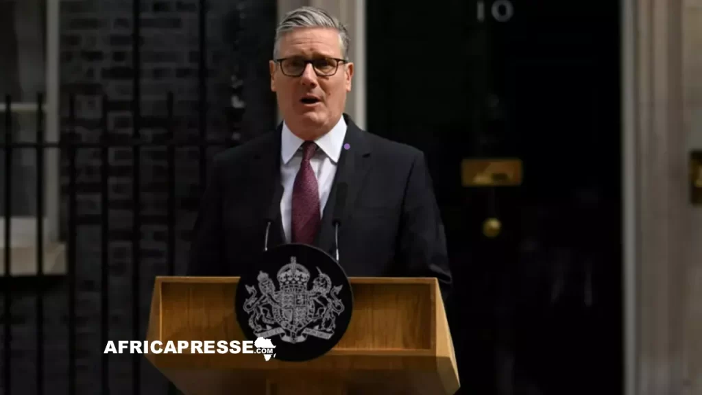 Le Premier ministre britannique Keir Starmer