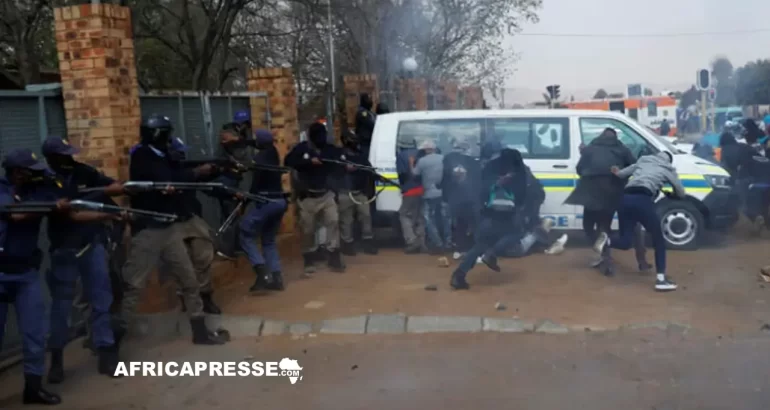 Afrique du Sud : tensions après l’expiration de l’ultimatum des manifestants anti-immigration, un climat de peur s’installe
