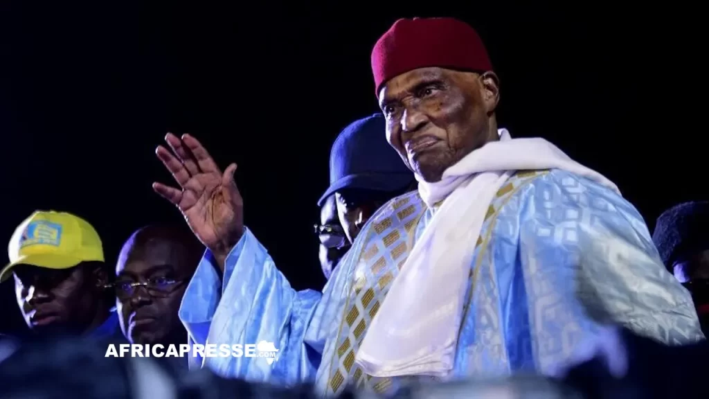 L'ancien président sénégalais Abdoulaye Wade
