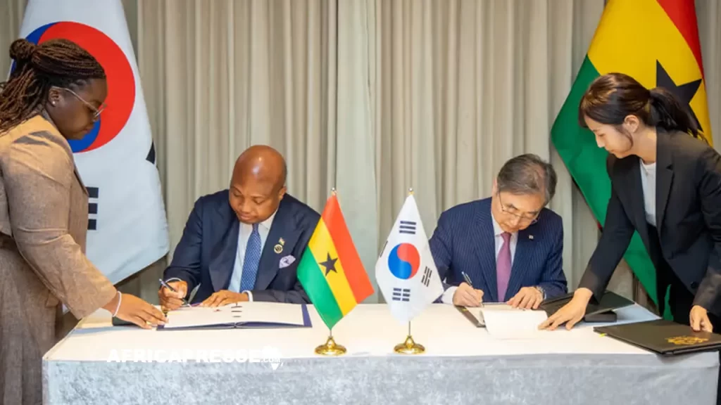 Le Ghana et la Corée du Sud signent le premier accord d'exemption de visa en près de 50 ans de relations diplomatiques.