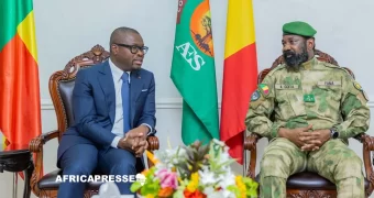 Diplomatie régionale : Romuald Wadagni reçu par Assimi Goïta pour consolider les relations bénino-maliennes