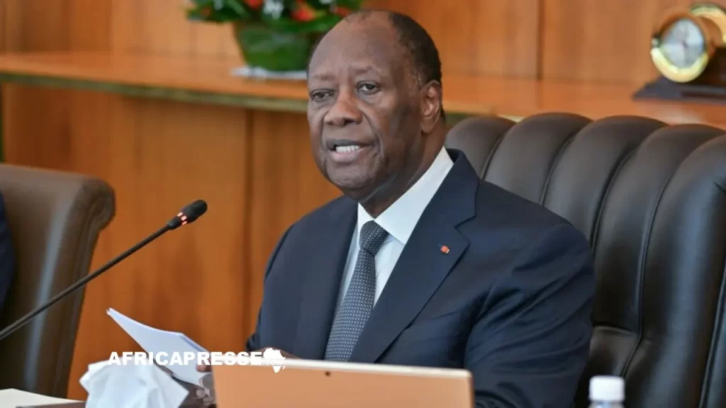Le président ivoirien Alassane Ouattara