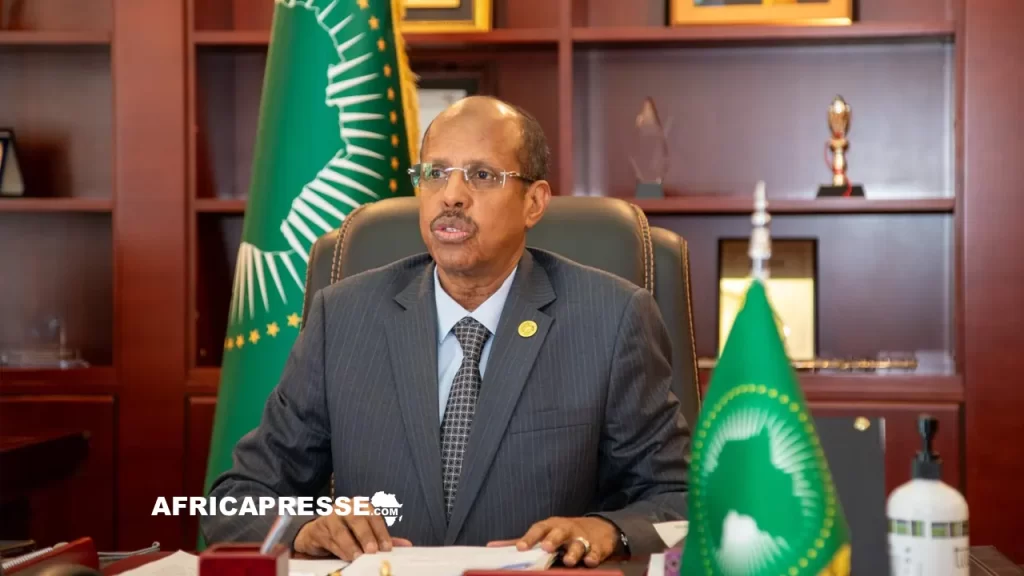Mahmoud Ali Youssouf, Président de la Commission de l'Union africaine