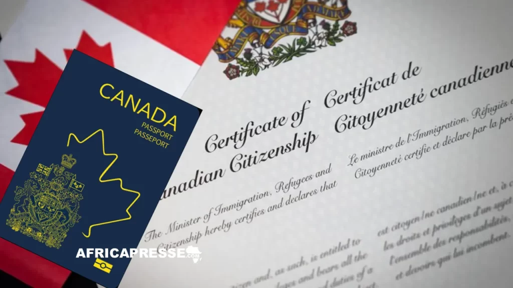 certificats de citoyenneté canadienne et passport