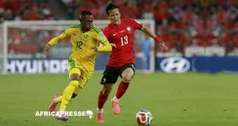 Coupe du monde 2026: l’Afrique du Sud arrache une qualification historique en battant la Corée du Sud (1-0)
