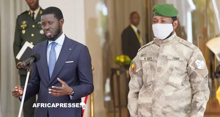 Diomaye Faye à Bamako : une visite clé pour relancer le dialogue entre la Cédéao et l’AES