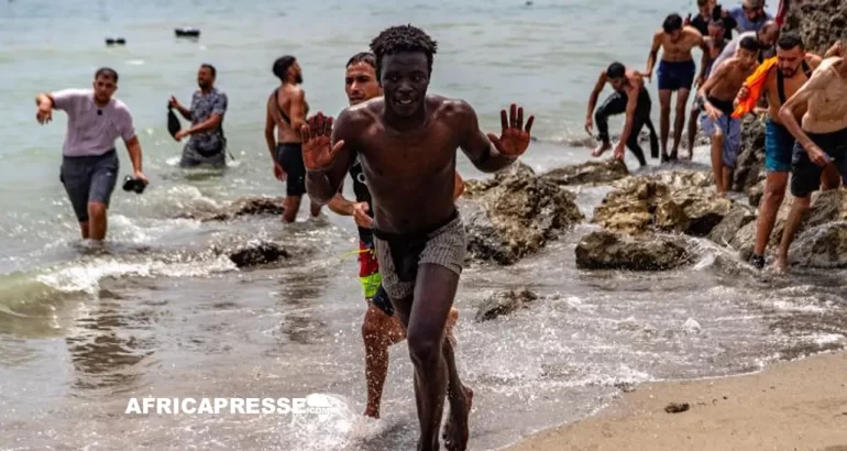 Afflux record de migrants à Ceuta : l’Espagne confrontée à une crise aux répercussions diplomatiques