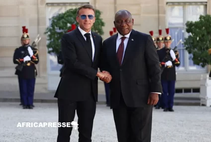 Cyril Ramaphosa à Paris : une visite sous le signe de la convergence malgré les récents remous
