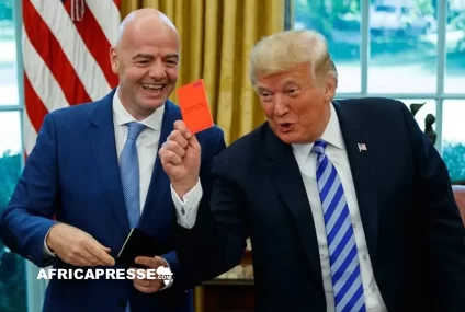 Coupe du monde 2026 : Carton rouge annulé, Trump dans le jeu, le précédent qui ébranle le football mondial