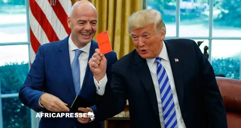 Coupe du monde 2026 : Carton rouge annulé, Trump dans le jeu, le précédent qui ébranle le football mondial