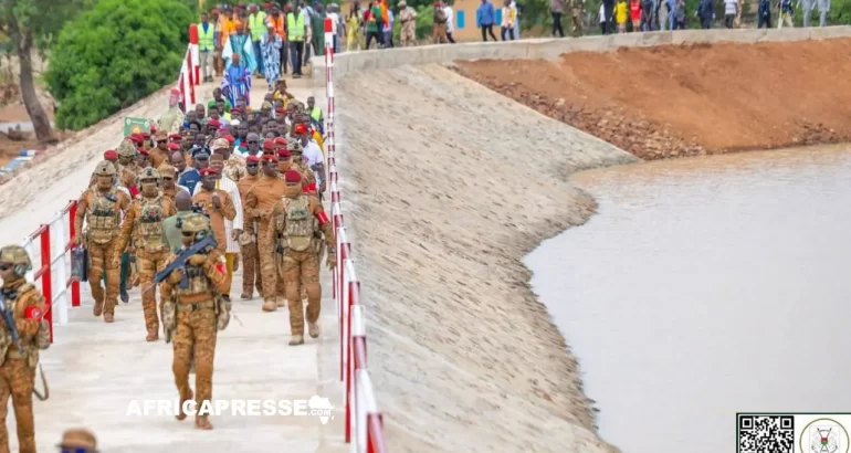 Burkina Faso : Ibrahim Traoré inaugure un barrage de plus d’un million de m³ à Pô-Kapro