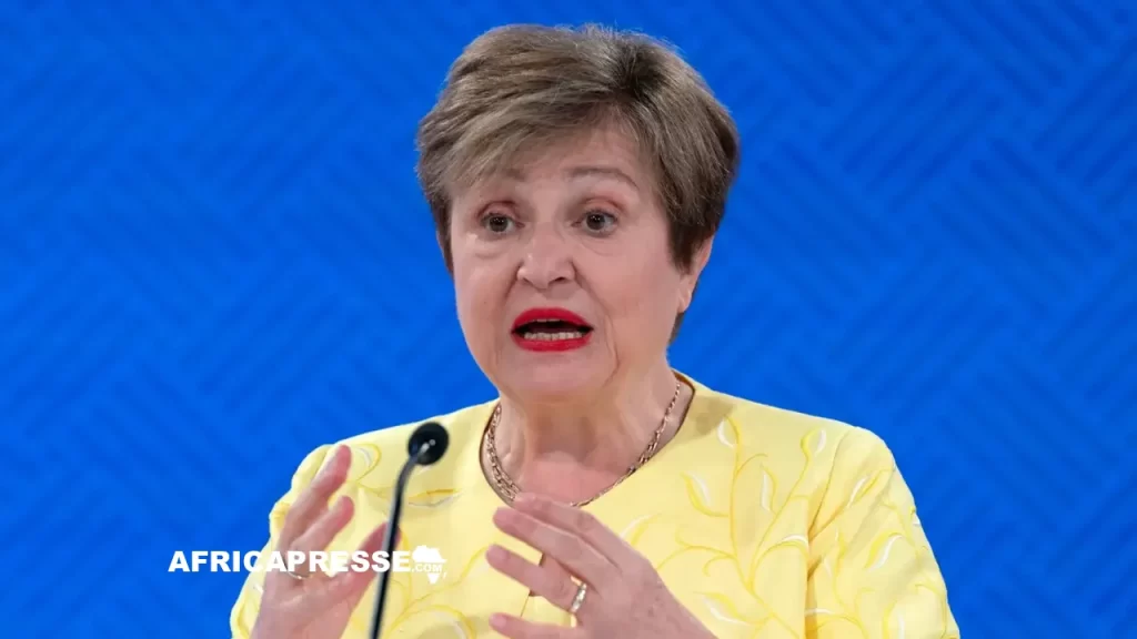 Kristalina Georgieva, directrice générale du Fonds monétaire international