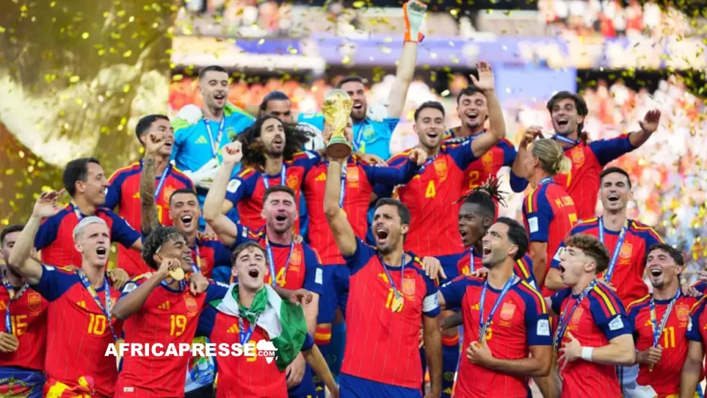 L’Espagne s’offre sa deuxième Coupe du monde