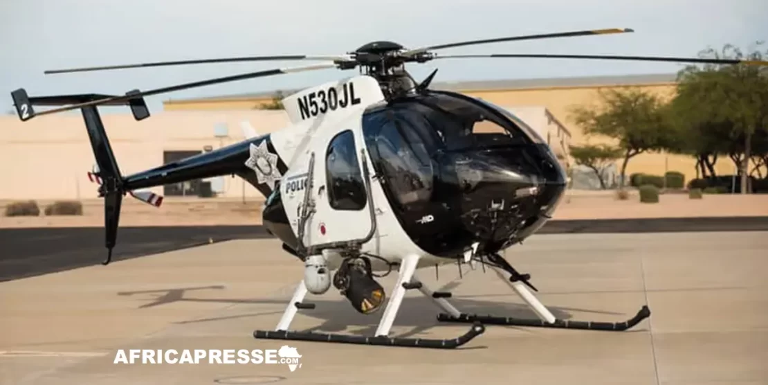 Le Zimbabwe reçoit son premier MD-530F, un avion de fabrication américaine conçu pour les missions de combat et civiles.