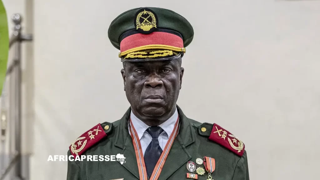Le président de transition de Guinée-Bissau, le général Horta N’tam