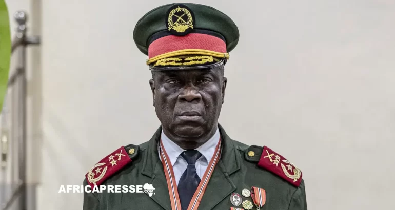 Le président de transition de Guinée-Bissau, le général Horta N’tam