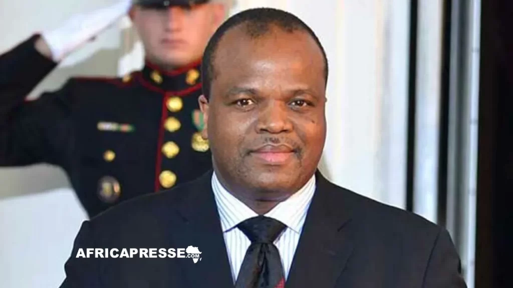 Roi Mswati III d'eSwatini