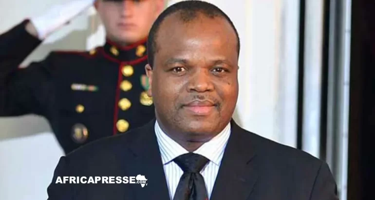 Roi Mswati III d'eSwatini
