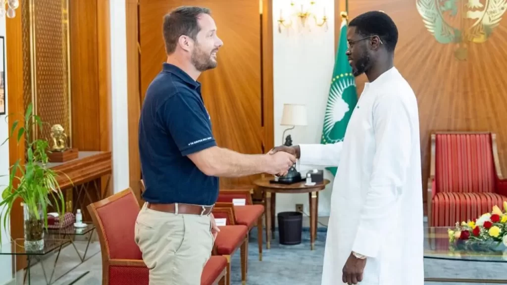 Sénégal, Diomaye Faye reçoit l’astronaute Thomas Pesquet