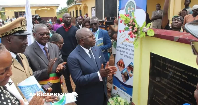 le ministre de la Décentralisation et du Développement local, Georges ELANGA OBAM