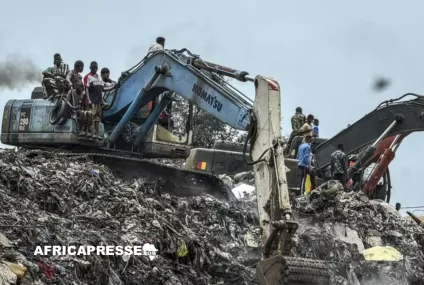 Guinée : l’effondrement d’une décharge à Conakry fait au moins 31 morts Guinée : l’effondrement d’une décharge à Conakry fait au moins 31 morts