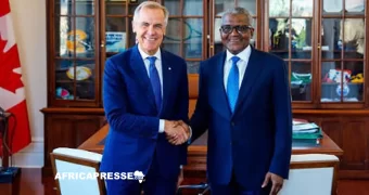 Aliko Dangote et Mark Carney explorent de nouvelles opportunités d’investissement entre le Canada et l’Afrique
