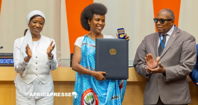 La Fondation de la Première Dame du Burundi récompensée par l’ONU pour son action en santé et éducation
