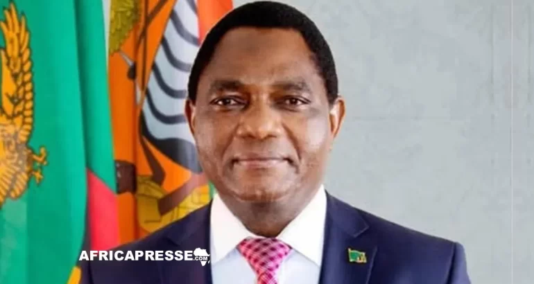 Le président zambien, Hakainde Hichilema