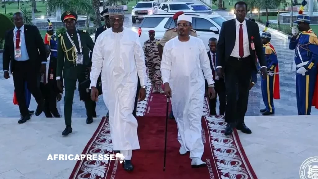 Mahamat Déby reçoit ses homologues malgache et bissau-guinéen à l’occasion du 66e anniversaire de l’indépendance du Tchad