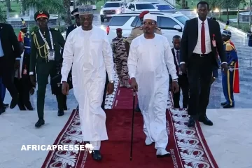 Mahamat Déby reçoit ses homologues malgache et bissau-guinéen à l’occasion du 66e anniversaire de l’indépendance du Tchad