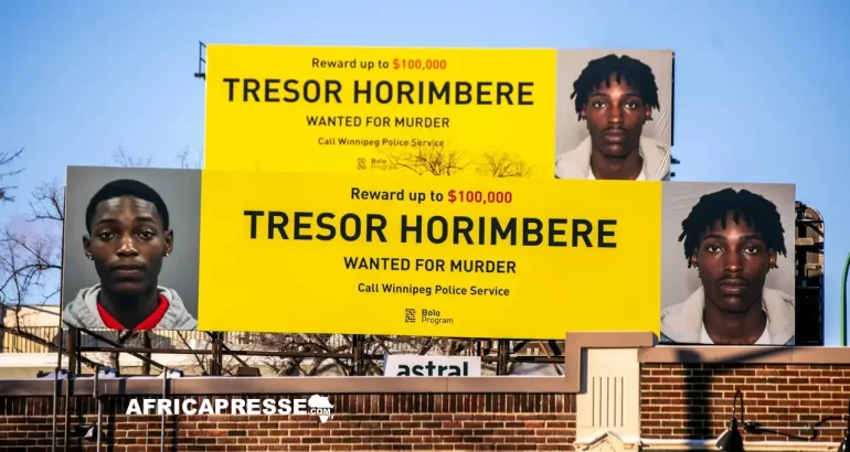 Canada : Tresor Horimbere, l’un des fugitifs les plus recherchés pour un meurtre au Manitoba arrêté en Colombie-Britannique