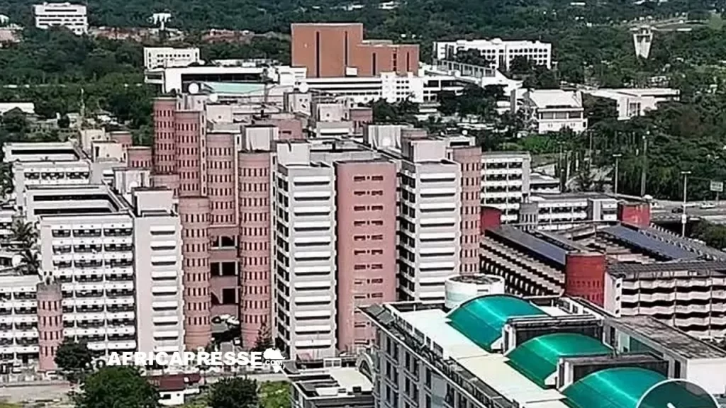 Une vue d'Abudja au Nigeria