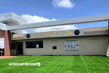 Burkina Faso : une usine textile militaire 17 milliards FCFA pour transformer le coton local inauguré