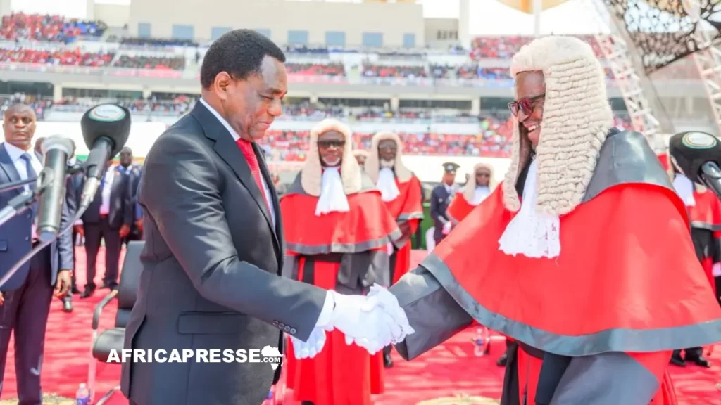 Le président zambien Hakainde Hichilema a prêté serment pour un deuxième mandat
