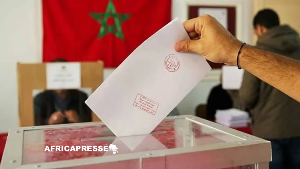 Vote election Maroc