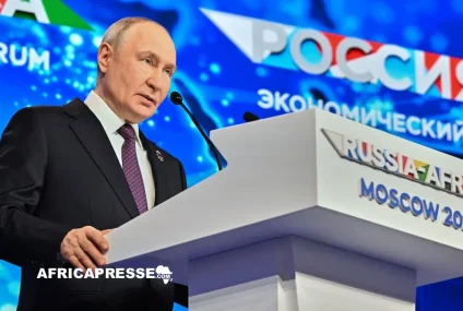 Sommet Russie–Afrique : À Moscou, la Russie fait entendre sa voix face à une Afrique en quête de résultats concrets Sommet Russie–Afrique : À Moscou, la Russie fait entendre sa voix face à une Afrique en quête de résultats concrets
