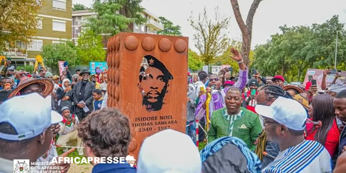 Italie : Rome honore Thomas Sankara avec un monument et lance un appel à bâtir son mémorial au Burkina Faso